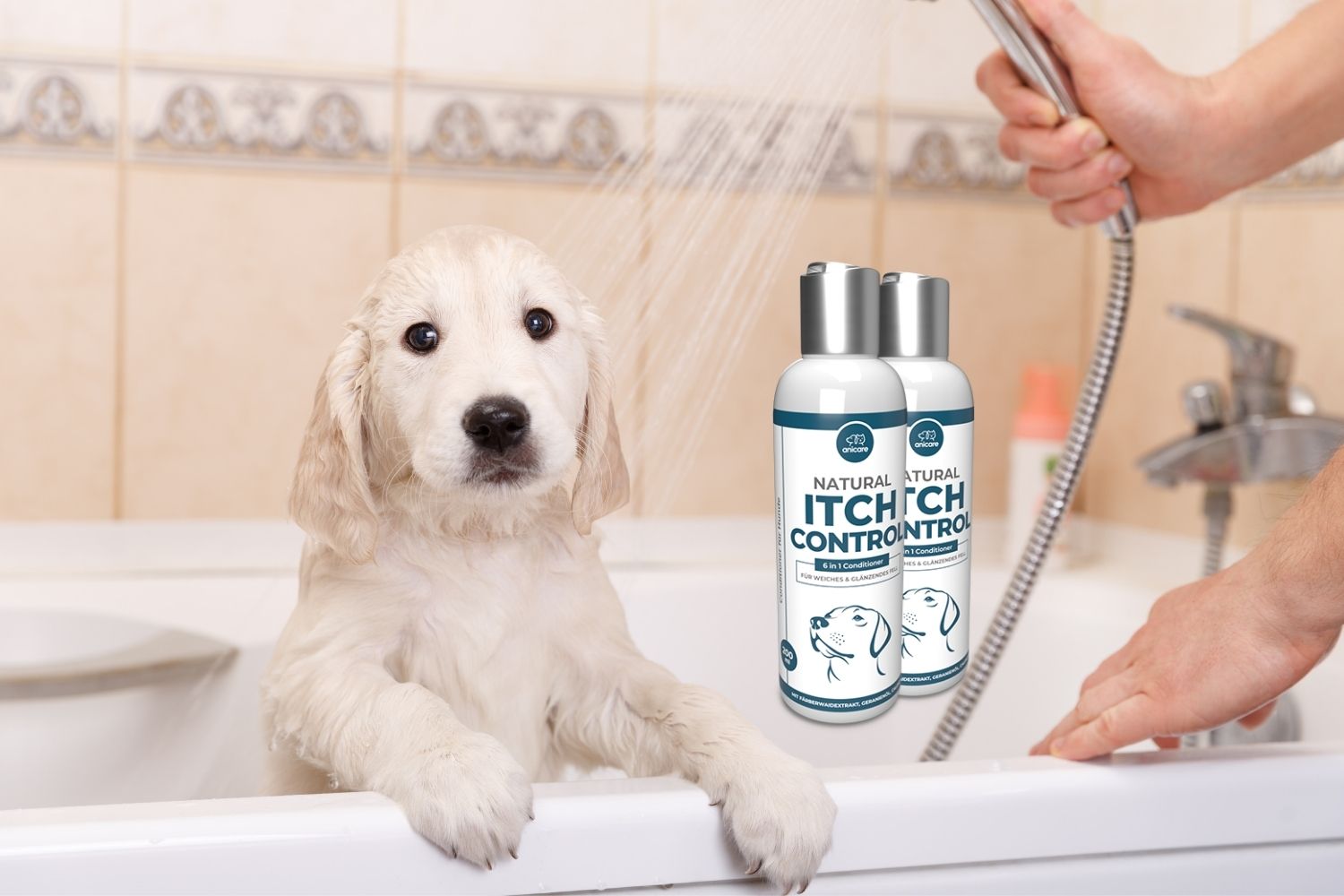 docce per cani con Natural Itch Control Conditioner